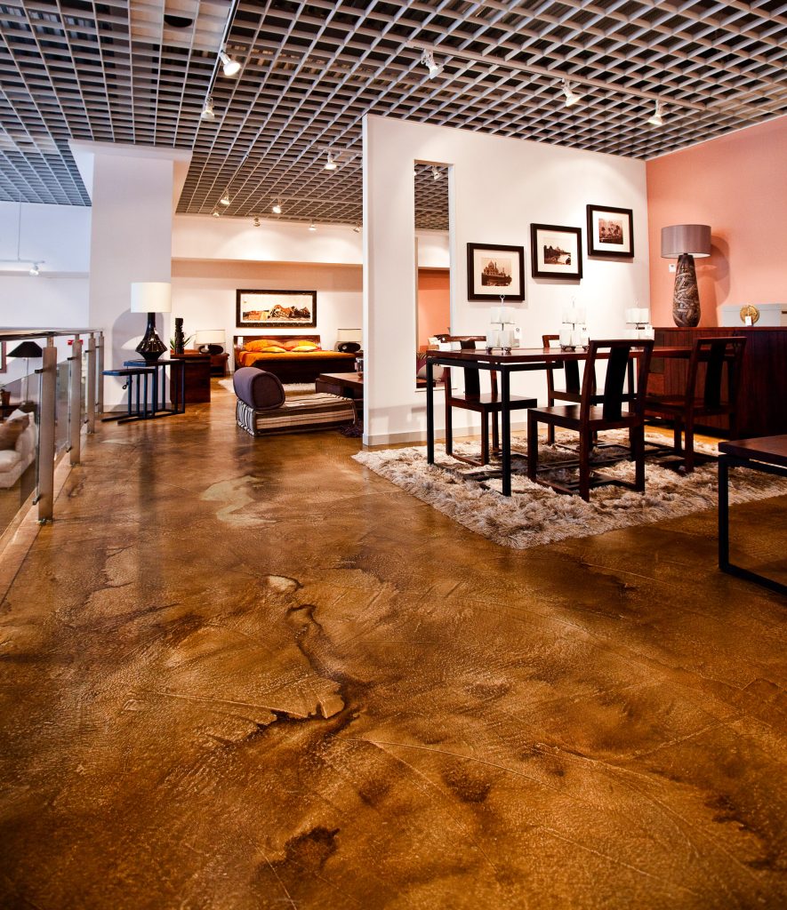 Acid Stain Concrete Examples